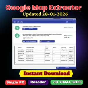 Google Map Data Extractor Reseller