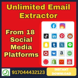 Social Media Email Extractor