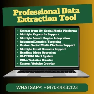 Professional Data Extraction Tool
