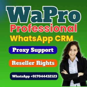 WaPro WhatsApp CRM Reseller Panel