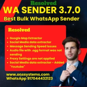 WA Sender 3.7.0