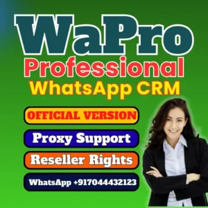 WhatsApp CRM - WaPro Reseller