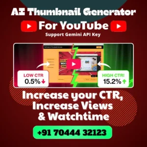 AI Thumnail Generator For YouTube