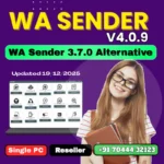 WA Sender 4.0.9 Reseller Panel