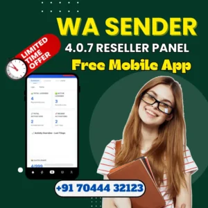 WA Sender 4.0.7 Reseller Panel