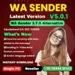 WA Sender 5.0.1 – Updated Bulk WhatsApp Sender