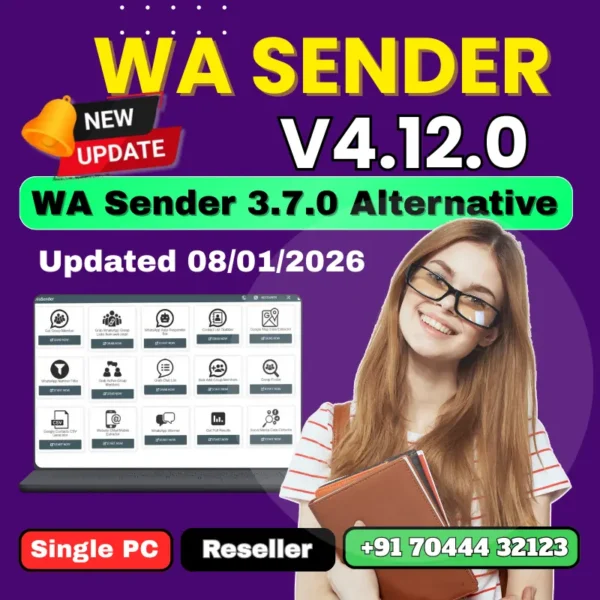 WA Sender 4.12.0 – Updated Bulk WhatsApp Sender