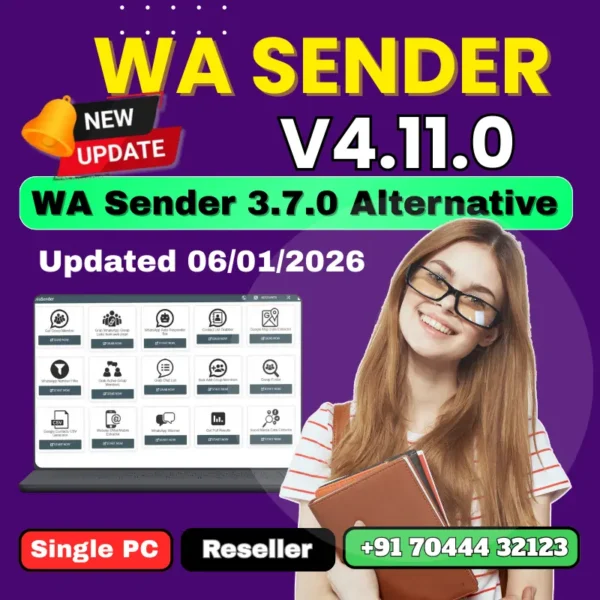 WA Sender 4.11.0 Reseller Panel