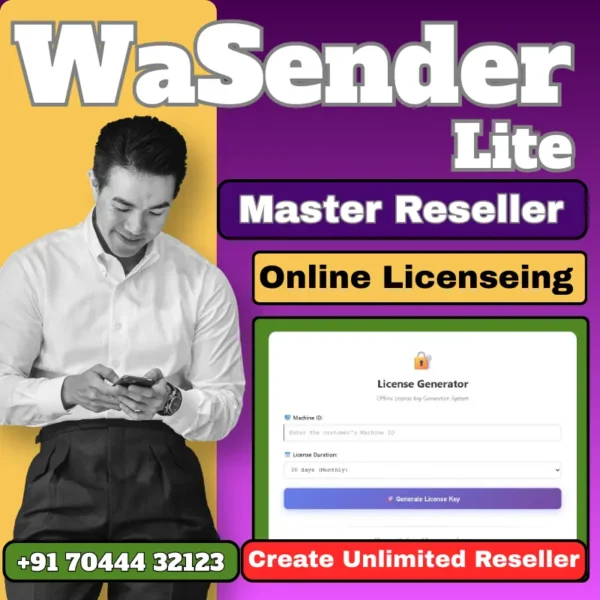 WaSender Lite Master Reseller