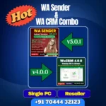 WA Sender & WaCRM Combo