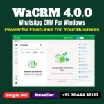 WaCRM WhatsApp CRM For Windows