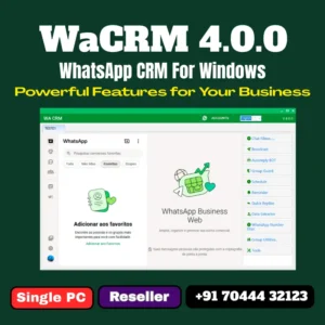 WaCRM WhatsApp CRM For Windows