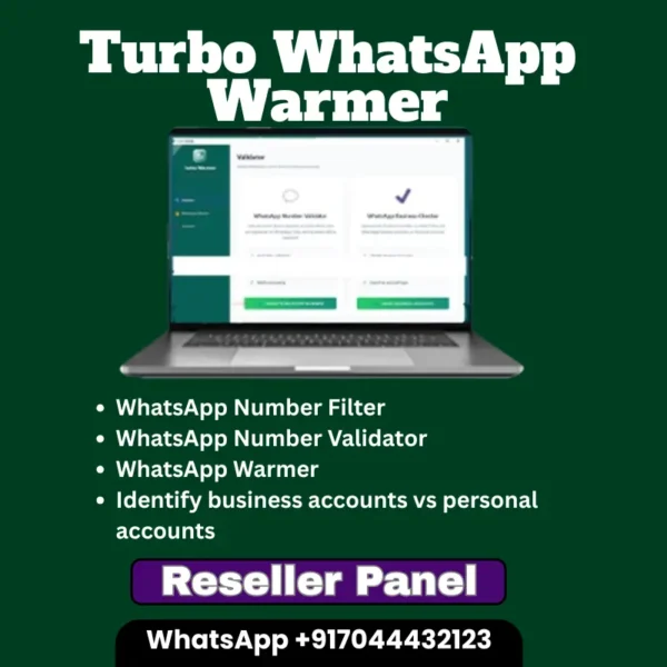 Turbo WhatsApp Warmer Reseller Panel