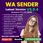 WA Sender 5.0.4 Reseller Panel