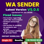 WaSender 5.0.6 – Updated Bulk WhatsApp Sender