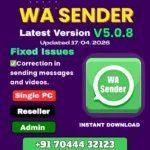 WA Sender 5.0.8 Reseller Panel