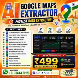 AI Google Maps Extractor – Fast Google Maps Scraper & Business Lead Extractor