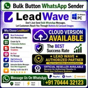 LeadWave WhatsApp Automation Tool