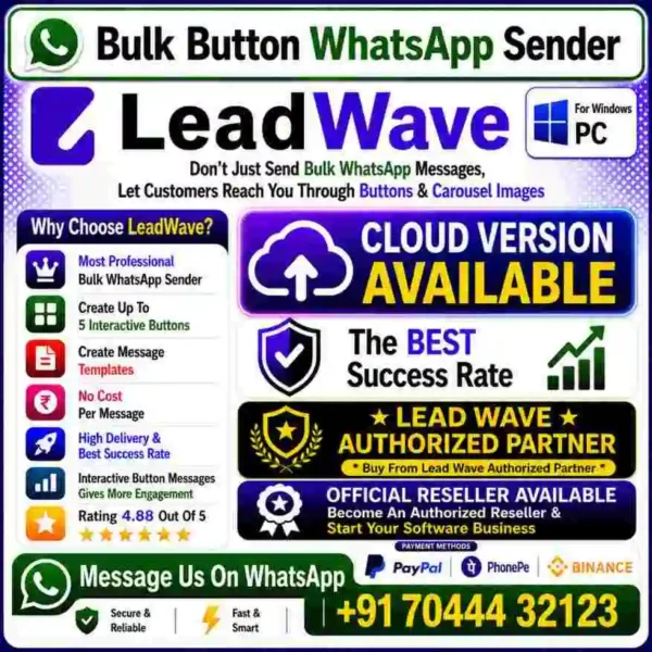 LeadWave WhatsApp Automation Tool