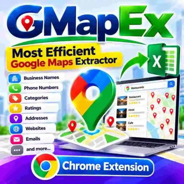 GMapEx - Google Maps Data Extractor